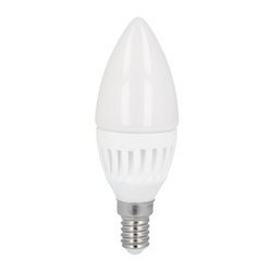 LED bulb DIM E14 SMD 170-250V 9W 992lm 2700K C37 dimmable | warm