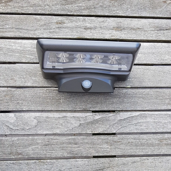 TIGRE solar wall lamp black CS1060350