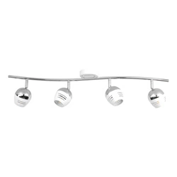 Lampa Sufitowa Hypnos 4xG9 Max.28W Chrom Metal/Biały Metal 2715428