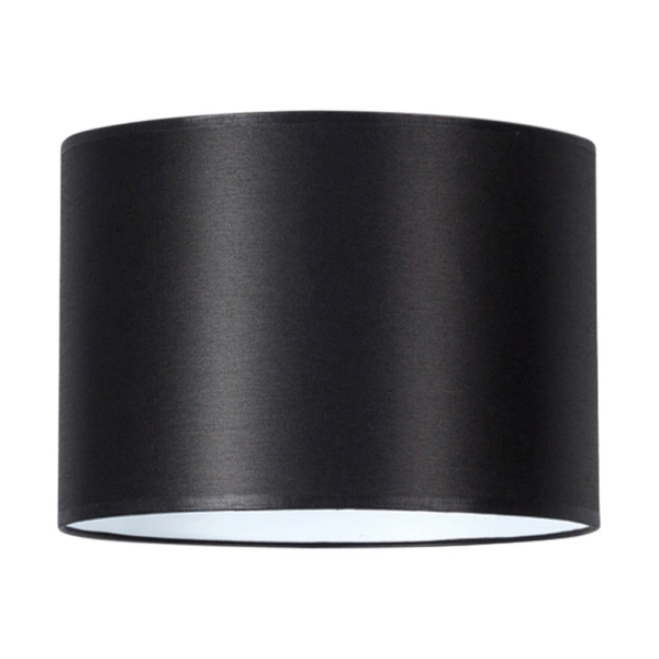 Lampa stołowa Swan 1xE27 maks. 40W Czarny metal/czarny kabel PCV/czarny klosz z tkaniny 89249104