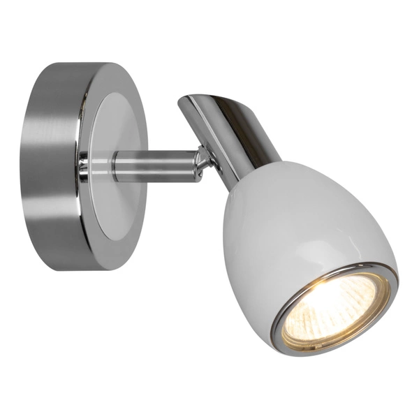 Kolory Kinkiet 1xGU10 Maks. 50W Biały Metal/Chromowany Metal 2212102