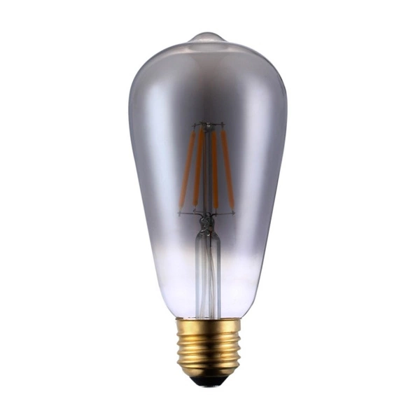 Żarówka filament LED Italux E27 6W 2200K 3S Dimm Smoke 757-ST64-3DM-SM