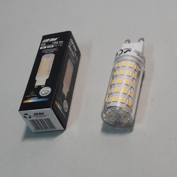 Led bulb G9 8W cold 6000K