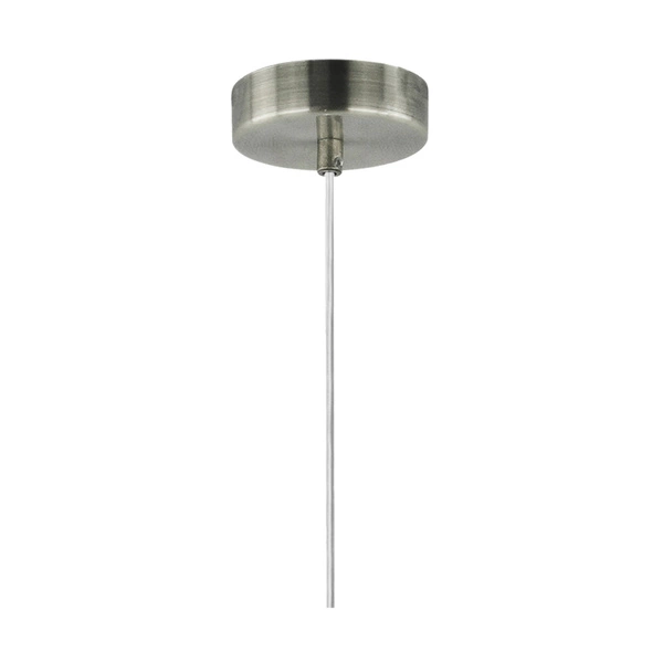 Kairo Pendant Lamp 1xE27 Max.60W Satin Metal/Transparent PVC Cabel/Multicolor Wallpaper Shade 1012724410395