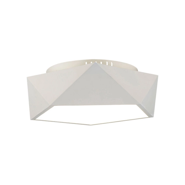 Arca Ceiling Lamp Incl. LED Integrated 2400lm 3000K 24W White Metal