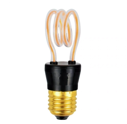 LED DECORATIVE BULB 4W E27 spiral light bulb