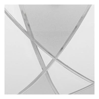 Lampa sufitowa Dakota w zestawie 1xLED Zintegrowany 2600lm 2700K 30W Chrom Metal/Biało-Przezroczyste Szkło 4395112