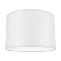 Lampshade Cylinder E27 H40 Gray Cotton A0555