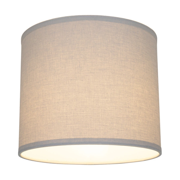 Lampshade Cylinder E27 H20 Light Gray Fabric A0012