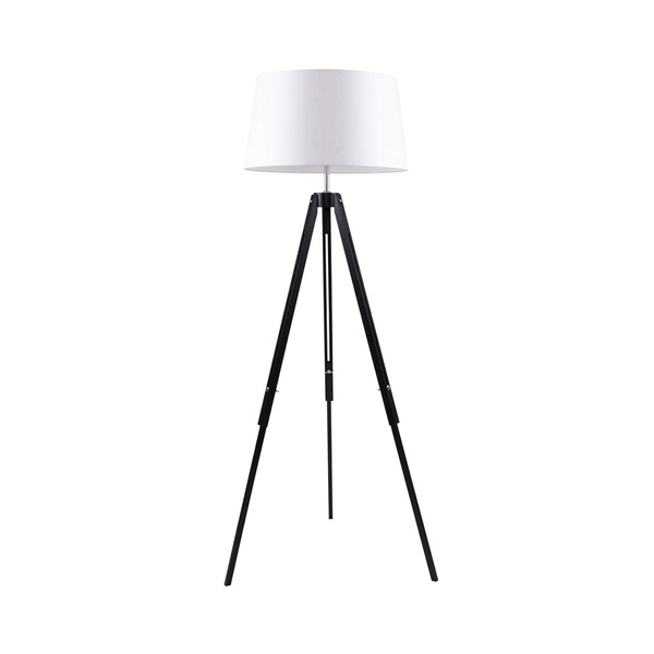 Tripod Floor Lamp 1xE27 Max.60W Black/Transparent/White 6021004