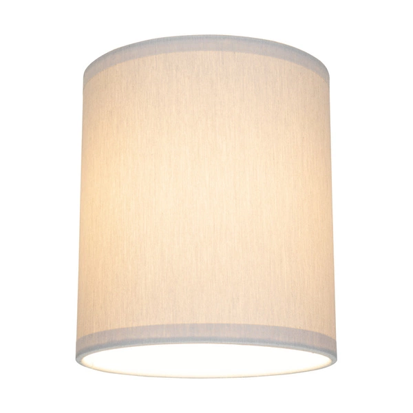 Lampshade Cylinder E27 H0 Gray Fabric A1293
