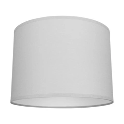 Lampshade Cylinder E27 H35 Gray Cotton A0216