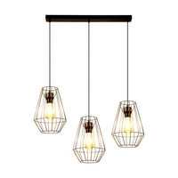 Endorfina Pendant Lamp 3xE27 Max.60W Black Metal/Black PVC Cable 1324304