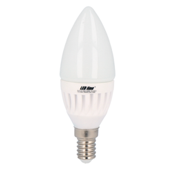 Żarówka świecowa LED E14 7W 2700K 630lm C37 | ciepła