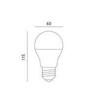 LED bulb E27 7W neutral 4000K