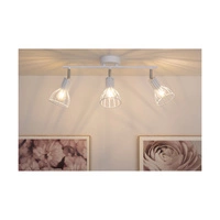 Lampa Sufitowa Megan 3xE14 Max.40W Biały Metal 2743302