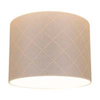 Lampshade Cylinder E27 H30 Pearl Synthetic Fabric A0933