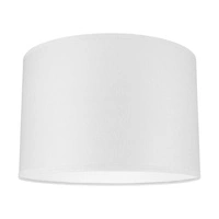 Lampshade Cylinder E27 H30 Gray Fabric A0515