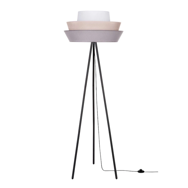 Amar Floor Lamp 1xE27 Max.40W Black/Graphite-Pink-White 12660104