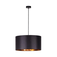 Victoria Lampa Wisząca 1xE27 Max,60W Czarny/Czarny-Miedziany/Czarny 1424904