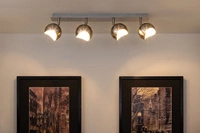 Kumi Ceiling Lamp 4xG9 Max.28W Satin Metal/White Metal 2720427