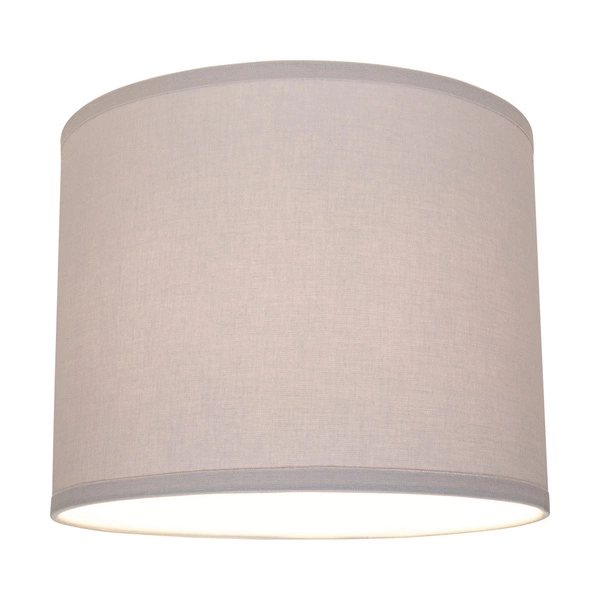 Lampshade Cylinder E27 H30 Light Gray Fabric A0620