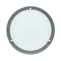 Rocky Ceiling Lamp 1xLED 24V Integrated 1200lm 2700K 13W Gray Concrete/White Glass 4753036