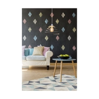 Komet Pendant Lamp 1xE27 Max.60W Chrome Metal/White Metal/White PVC Cable 1851102