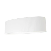 Lampshade Oval 2xE27 H30 White L800/W300 H240 A1536