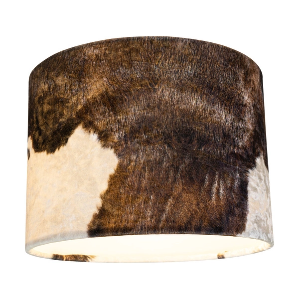 Abażur Cylinder E27 H30 Wielokolorowa tkanina Bovino A0351