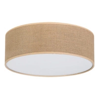 Jute Ceiling Lamp 3xE27 Max.25W White/Beige 47923802