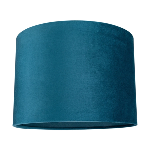 Lampshade Cylinder E27 H25 Sapphire Velvet A1426