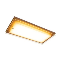 Finn Wall Lamp 1xLED Integrated 2100lm 2700K 24W Oiled Oak/White-Transparent Glass 4032974