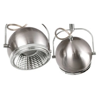 Ball Ceiling Lamp Incl. 2xGU10 LED 6W Satin Metal 2686287