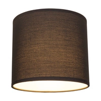 Lampshade Cylinder E27 H20 Anthracite Fabric A0010