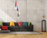 Lampa wisząca w kształcie butelki 1xLED zintegrowany 285lm 3000K 3W chromowany metal/przezroczysty kabel PVC/przezroczyste szkło 1185128