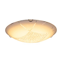 Lampa Sufitowa Carolina 1xLED Zintegrowana 1650lm 2700K 18W Biały Metal/Biało-Przezroczyste Szkło 4594102