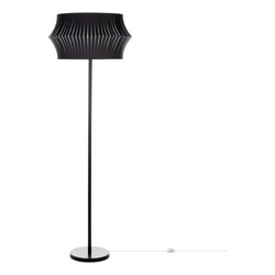 Lotus Floor Lamp 1xE27 Max.60W Black/Black PVC/Anthracite 124630104