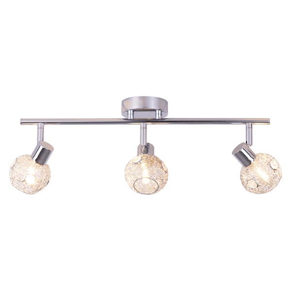Lena Lampa Sufitowa 3xG9 Max.28W Chrom Metal/Szkło Przezroczyste 2095328