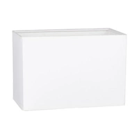 Sonar Wall Lamp 1xE27 Max.25W Walnut Beech Wood/Black Metal/White Fabric Shade 5721976