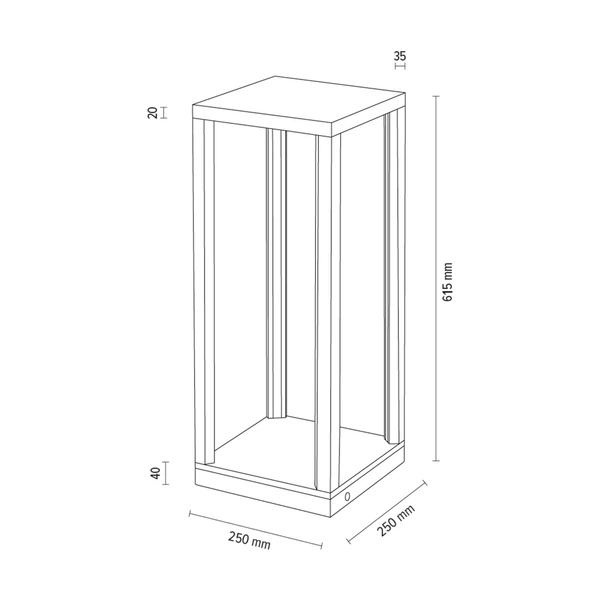 Tavoli Table 1xLED Samsung 24V Integrated 3080lm 3000K 33W Oiled Oak/Black Fabric Cable with Touch Dimmer 8872974
