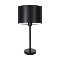 Dove Table Lamp 1xE27 Max.40W Black Metal/Black PVC Cable/Black Fabric Cable 724400104