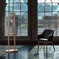 Monopod Floor Lamp 1xE27 Max.15W Oiled Oak/Anthracite 6460174