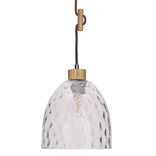 Lampa wisząca AURA przeźroczysta 30cm 1458170