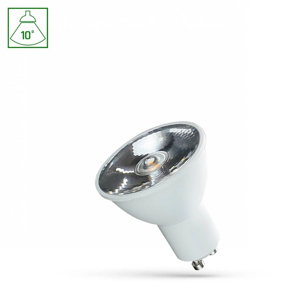 LED GU10 230V 6W SMD 10ST NW WITH SPECTRUM LENS