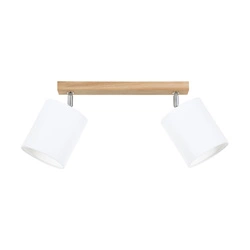Aprillia Ceiling Lamp 2xE27 Max.25W Oiled Oak/White 56744274