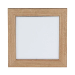 Vivica Square Ceiling Lamp 1xLED Integrated 2280lm 4000K 24W Oiled Oak/White Synthetic Material 2088074