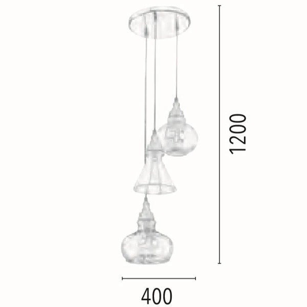 Lampa wisząca SERENA III 40cm 9714312