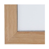 Vivica Square Ceiling Lamp 1xLED Integrated 2280lm 4000K 24W Oiled Oak/White Synthetic Material 2088074