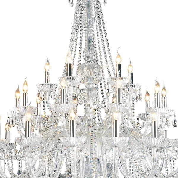 Queen Chandelier 35xE14 Max.40W Transparent/Chrome 9140352